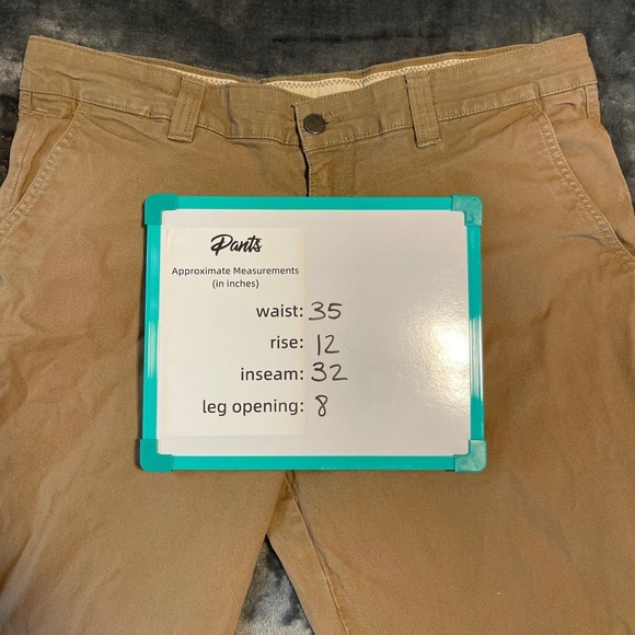 Columbia Mens Pants Size 36x34 Regular Fit Khaki Utility Outdoor Casual Work‎ - Picture 8 of 12